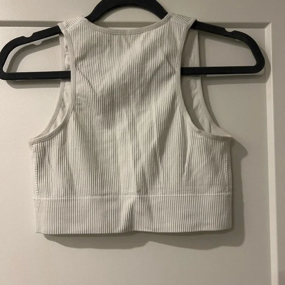 Garage Ivory Ribbed Tank Top - Picture 2 of 2